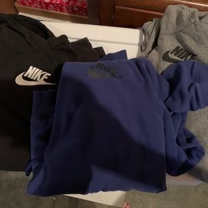 Nike hooded sweatshirts